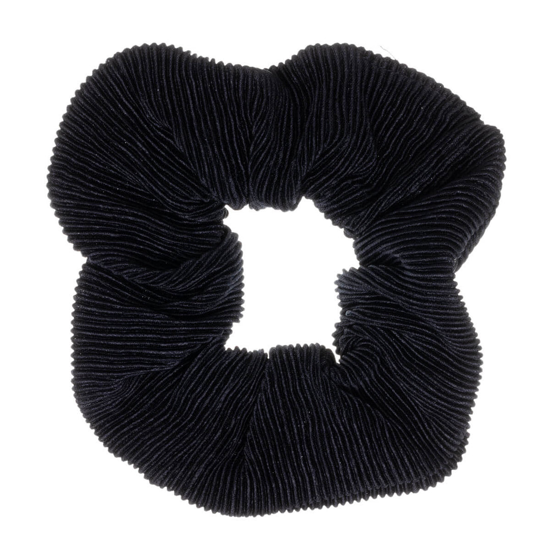 Pläterad stor scrunchie hårnål ø13cm