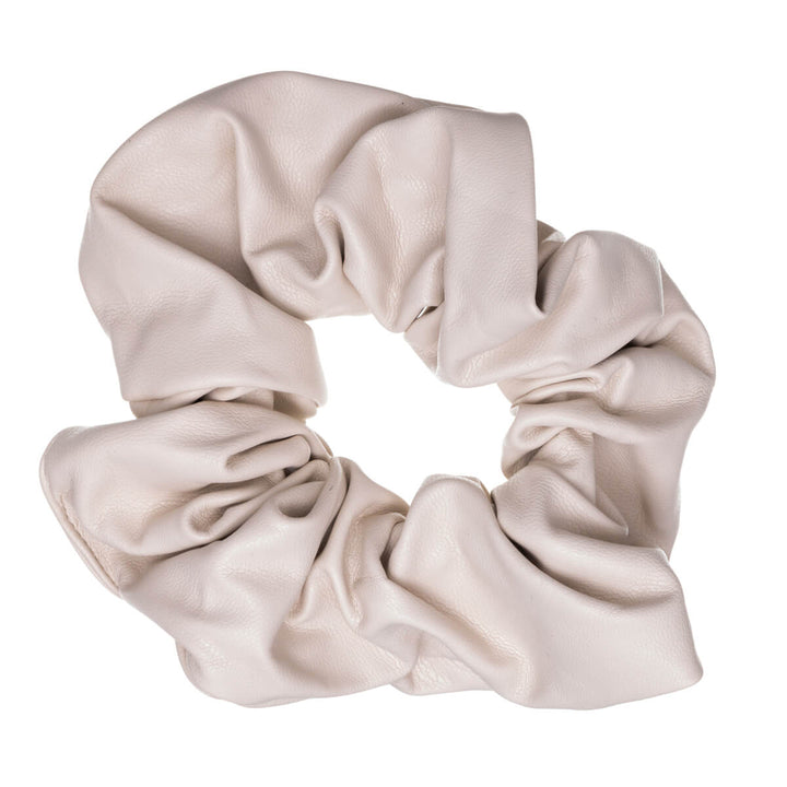 Iso keinonahka scrunchie hiusdonitsi ø13cm