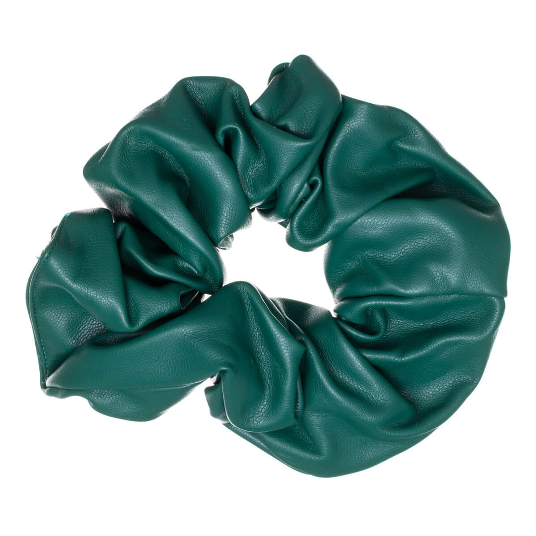 Iso keinonahka scrunchie hiusdonitsi ø13cm