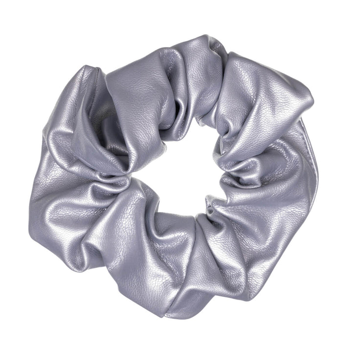 Iso keinonahka scrunchie hiusdonitsi ø13cm