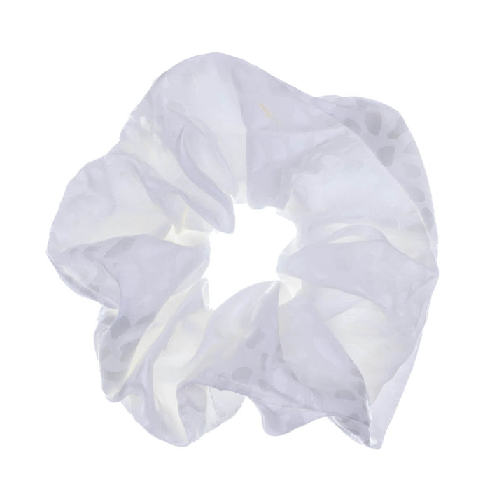 Speckled satin scrunchie hairpin ø 10cm
