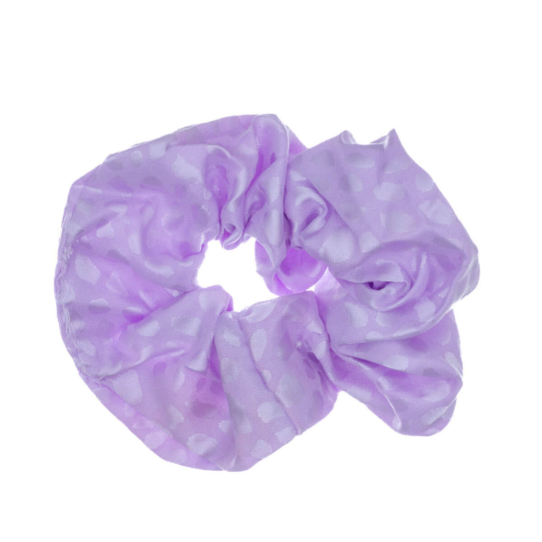 Speckled satin scrunchie hairpin ø 10cm