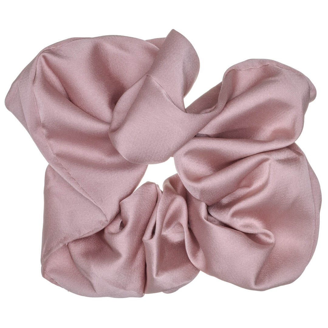 Hårsnodd i satin – stor och mjuk, 14 cm