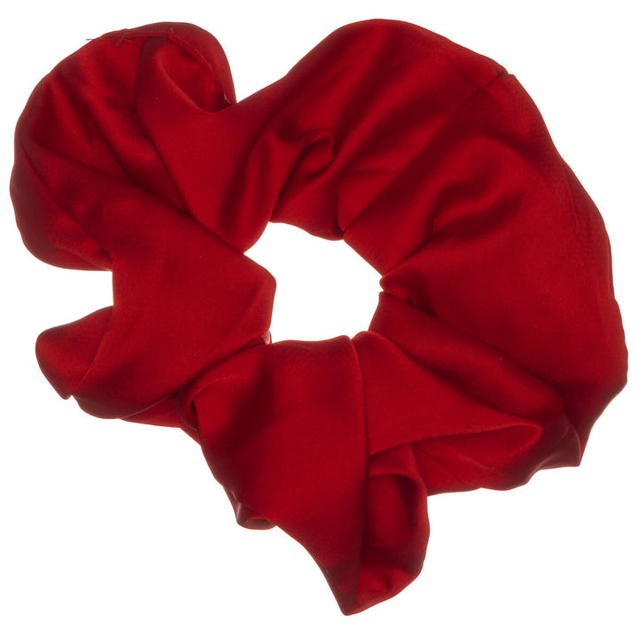 Hårsnodd i satin – stor och mjuk, 14 cm