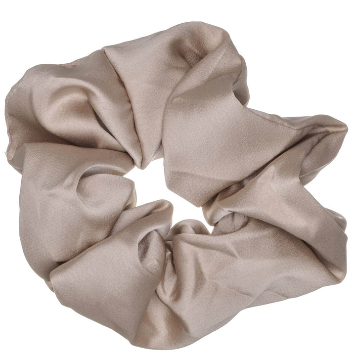 Hårsnodd i satin – stor och mjuk, 14 cm