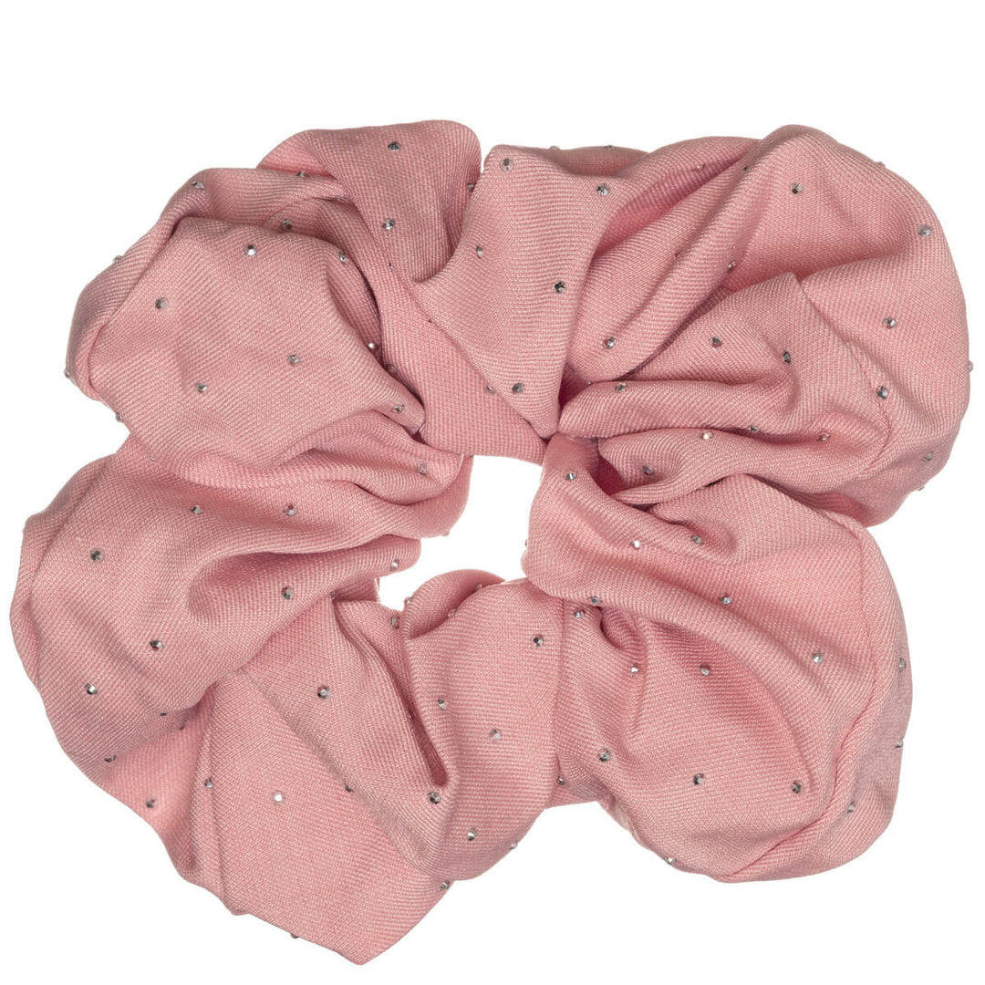 Kimalteleva scrunchie hiusdonitsi – iso & mattapintainen 14 cm