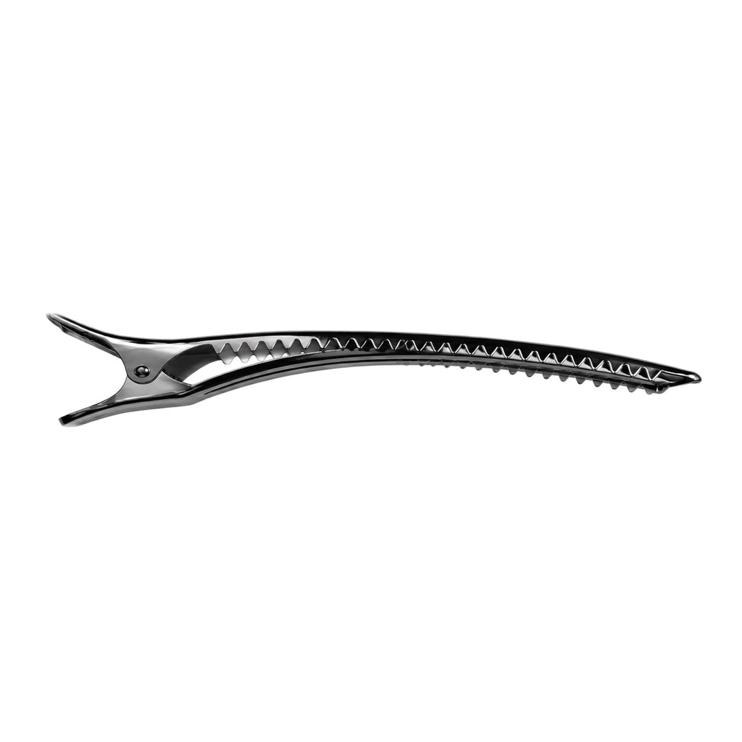 Large metal hair clip, 12.3 cm