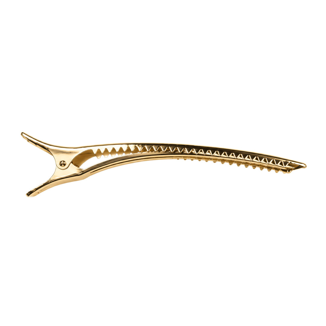 Large metal hair clip, 12.3 cm