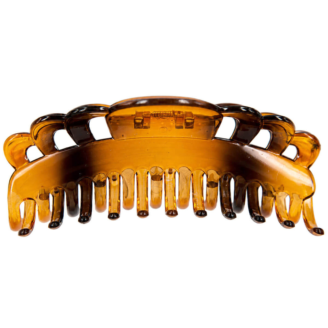 Curved giant shark tooth hair clip 13cm