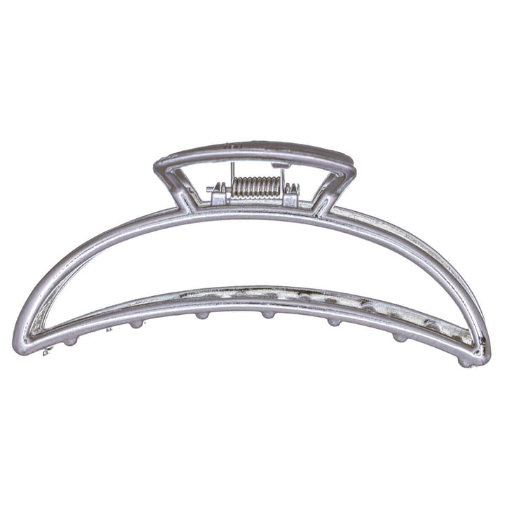Krökt metallisk hajtandklämma 11cm
