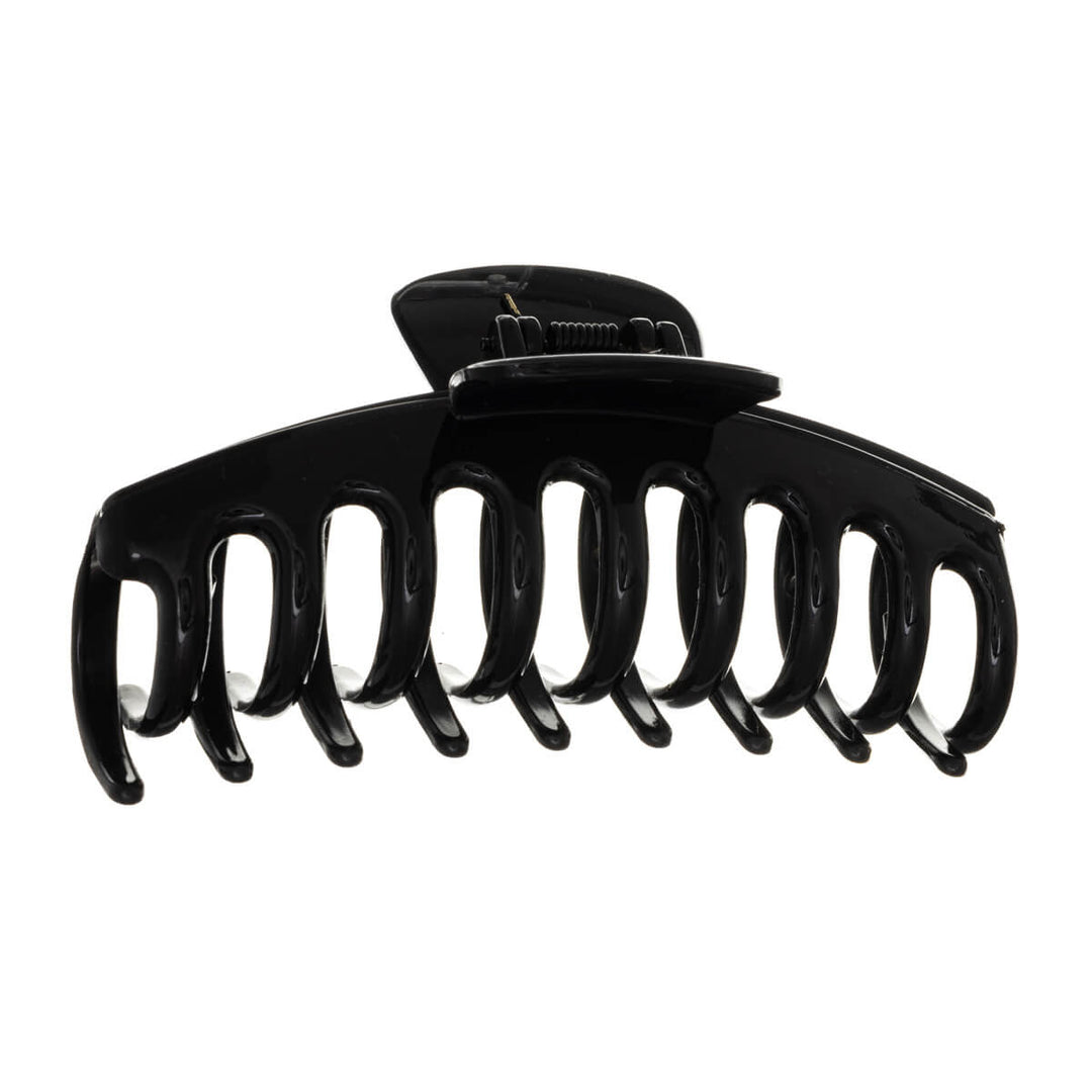 Curved spiked shark tooth plastic hair clip 10,7cm