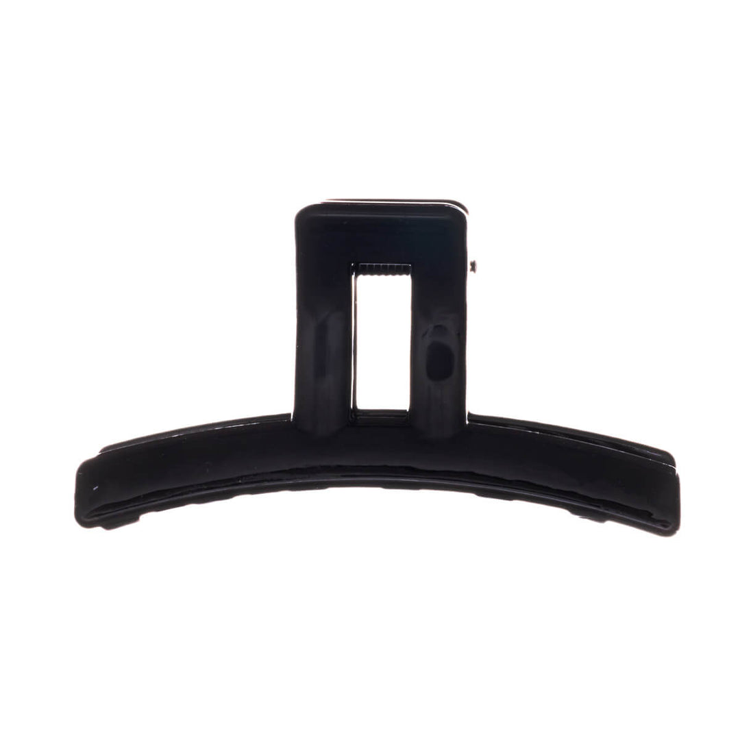 Kaareva hainhammas muovinen hiusklipsi 7.5cm