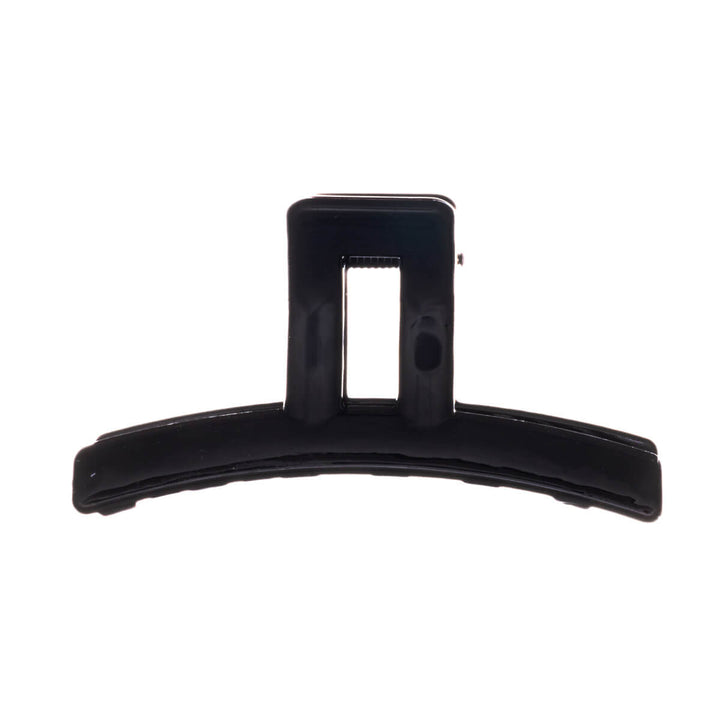 Kaareva hainhammas muovinen hiusklipsi 7.5cm