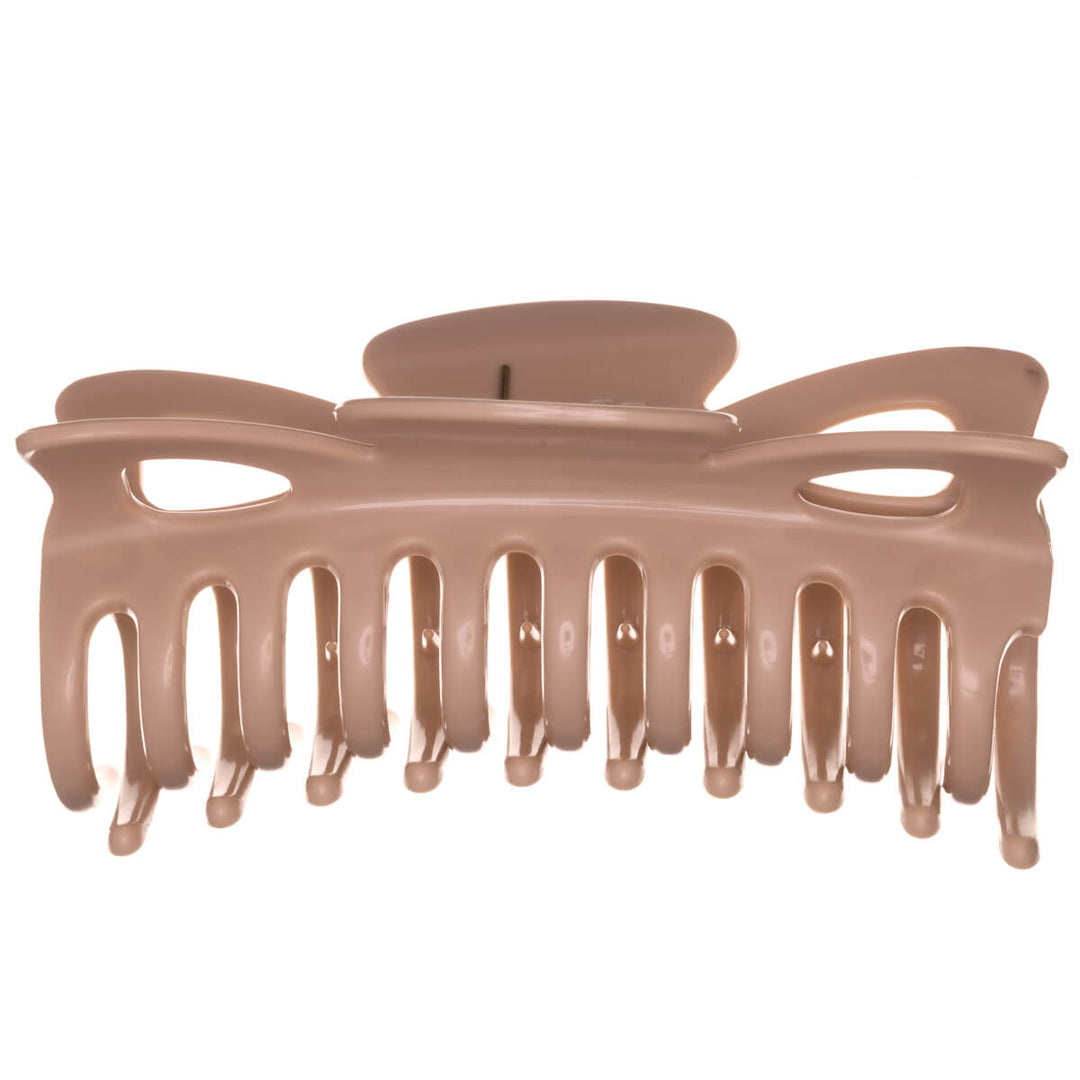 Iso hiusklipsi joustava muovinen hainhammas 12cm