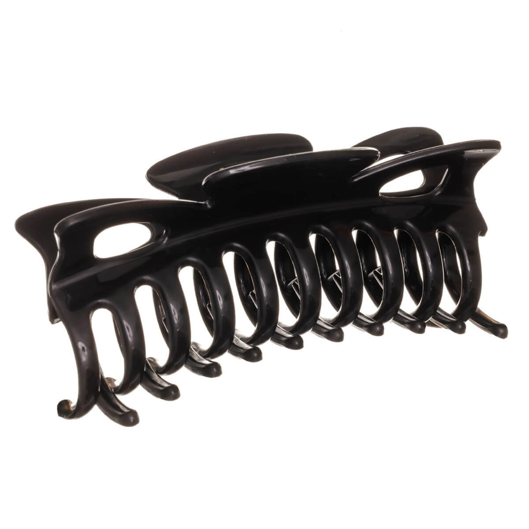 Iso hiusklipsi joustava muovinen hainhammas 12cm