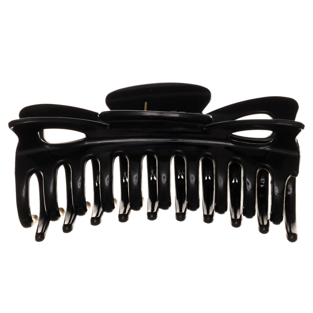 Iso hiusklipsi joustava muovinen hainhammas 12cm