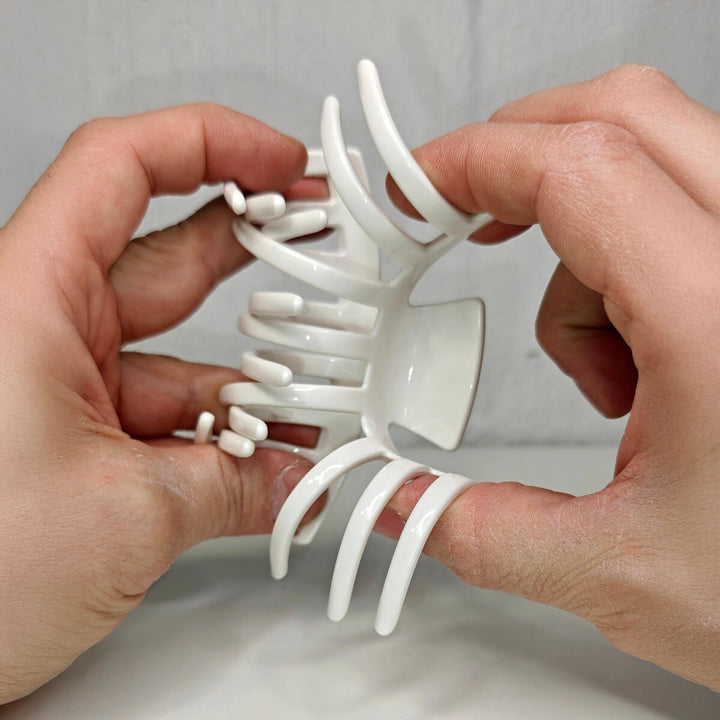 Joustava hiusklipsi muovinen hainhammas 10cm