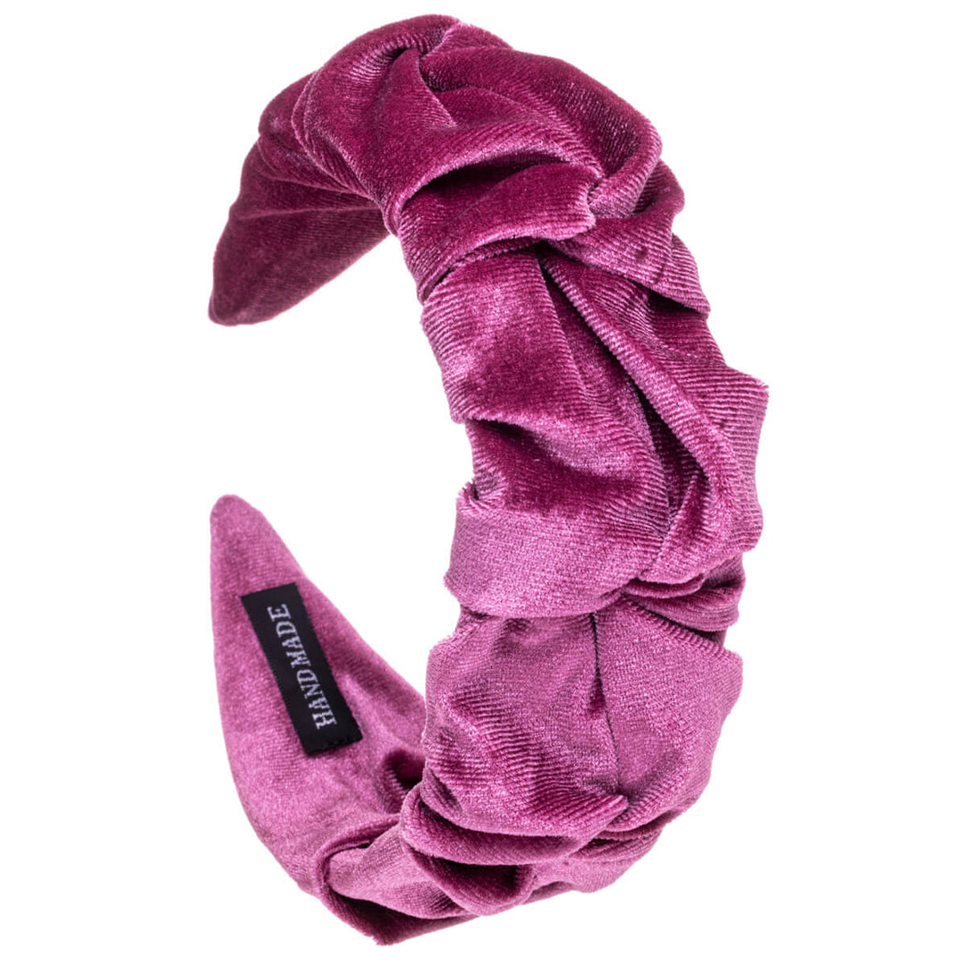 Rich wide velvet hairband 5,5cm