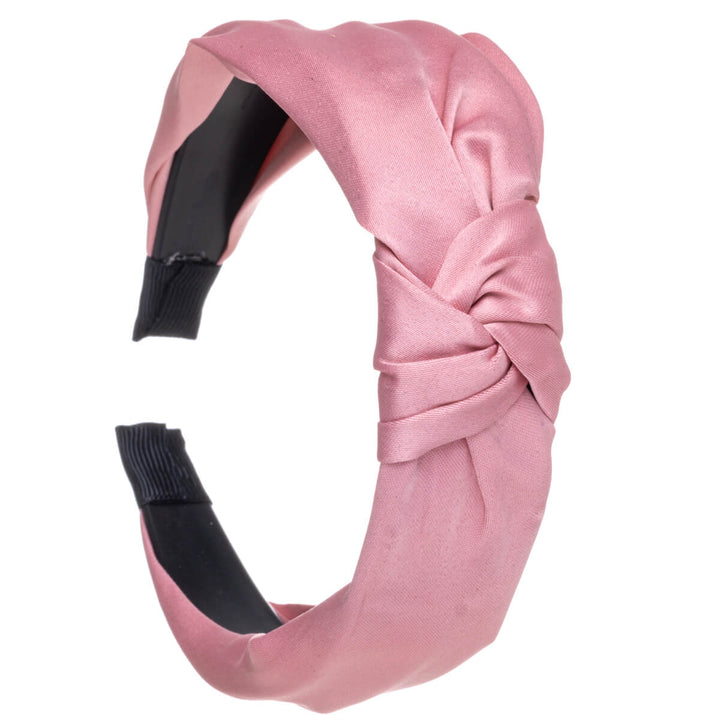 Hårband i satin med knut 2,9cm