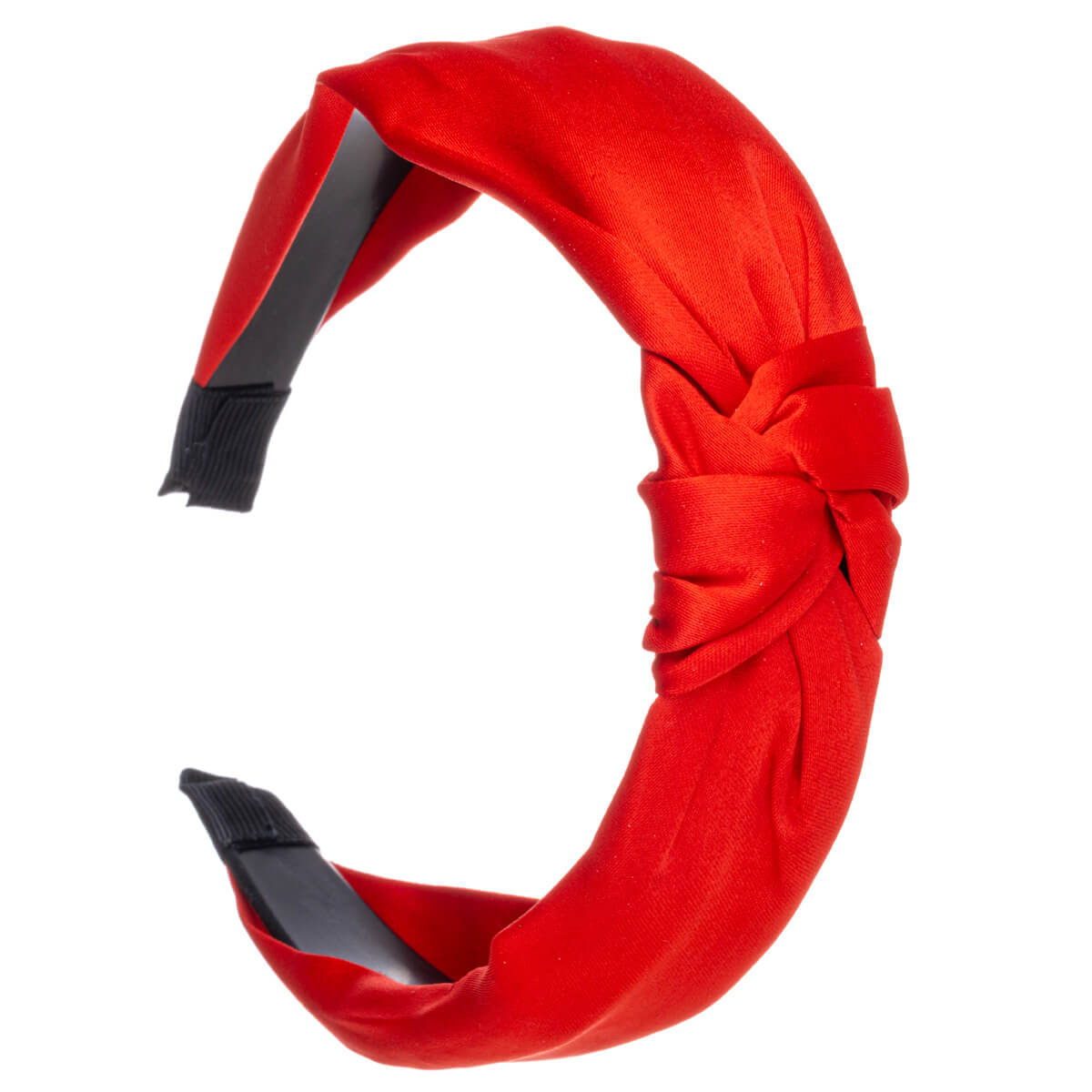 Satin hairband with knot 2,9cm