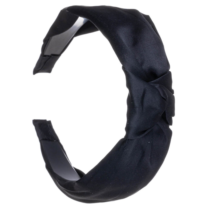 Hårband i satin med knut 2,9cm