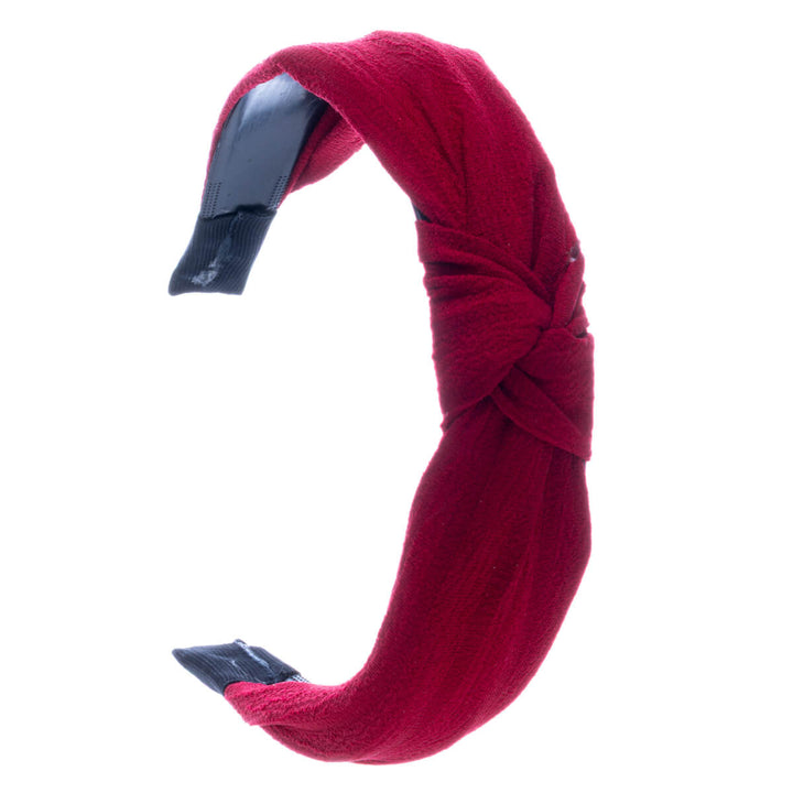 Matt hairband with knot