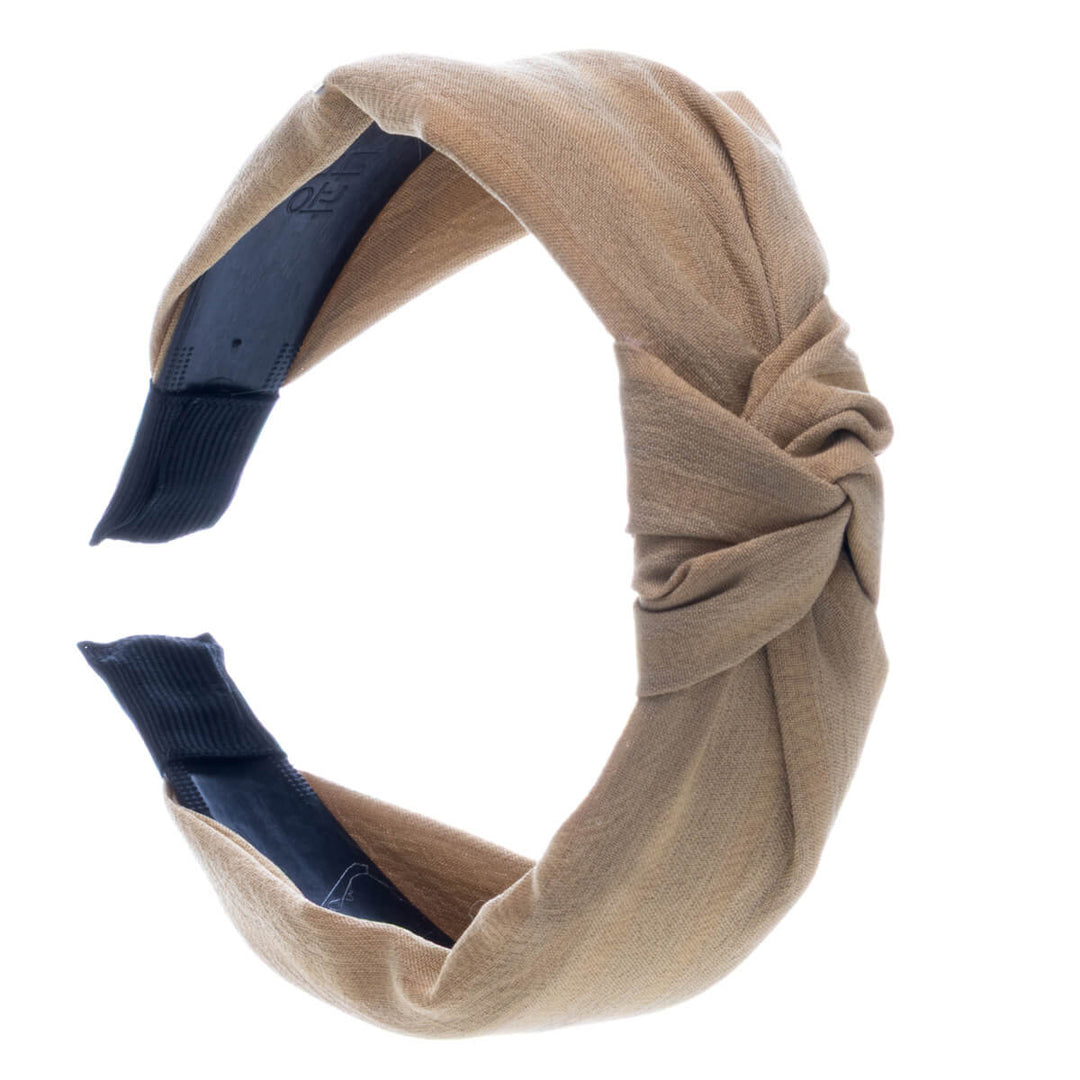 Matt hairband with knot