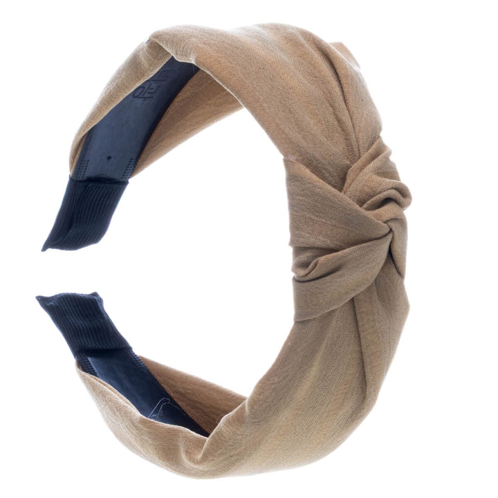Matt hairband with knot