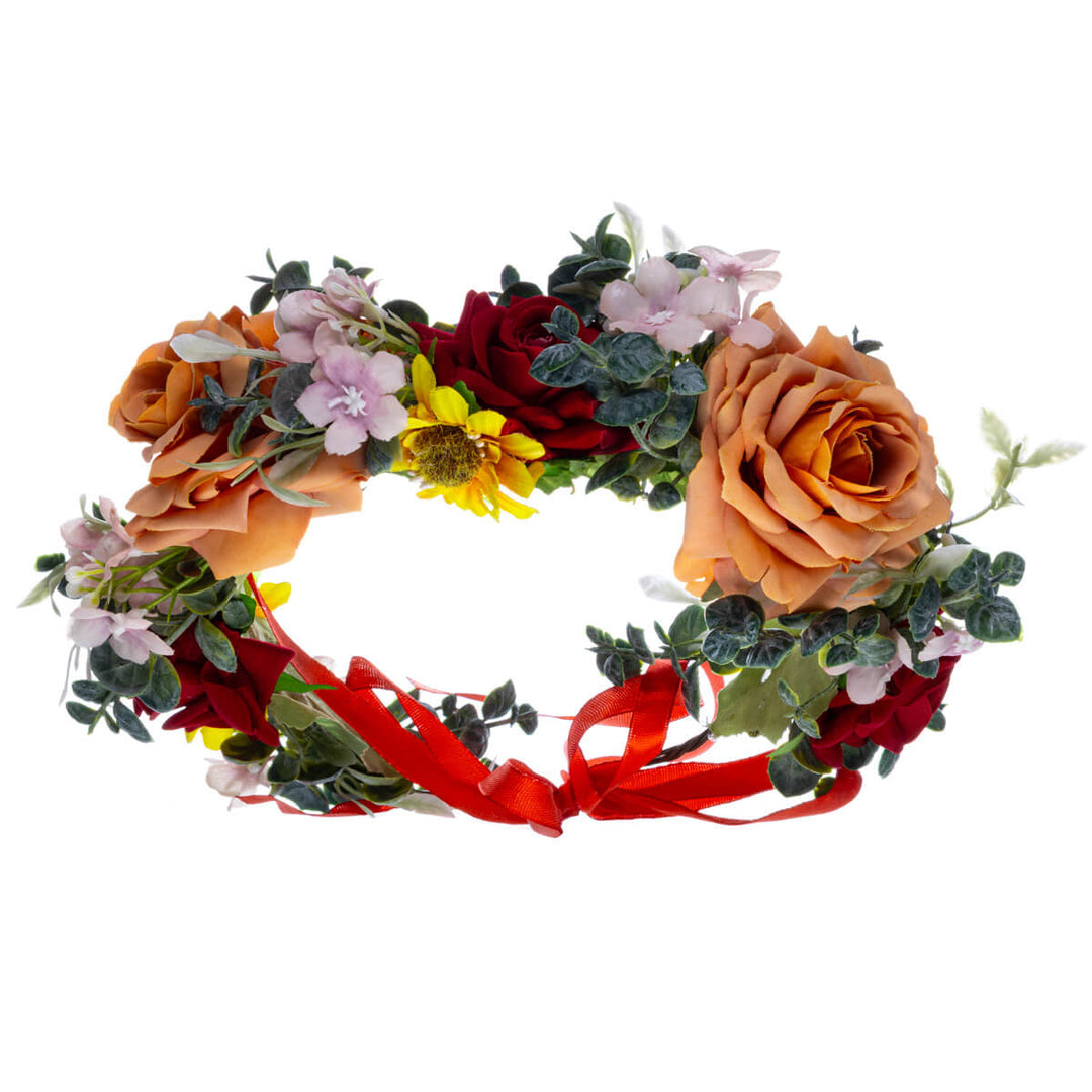 Näyttävä Ruusu Kukkaseppele