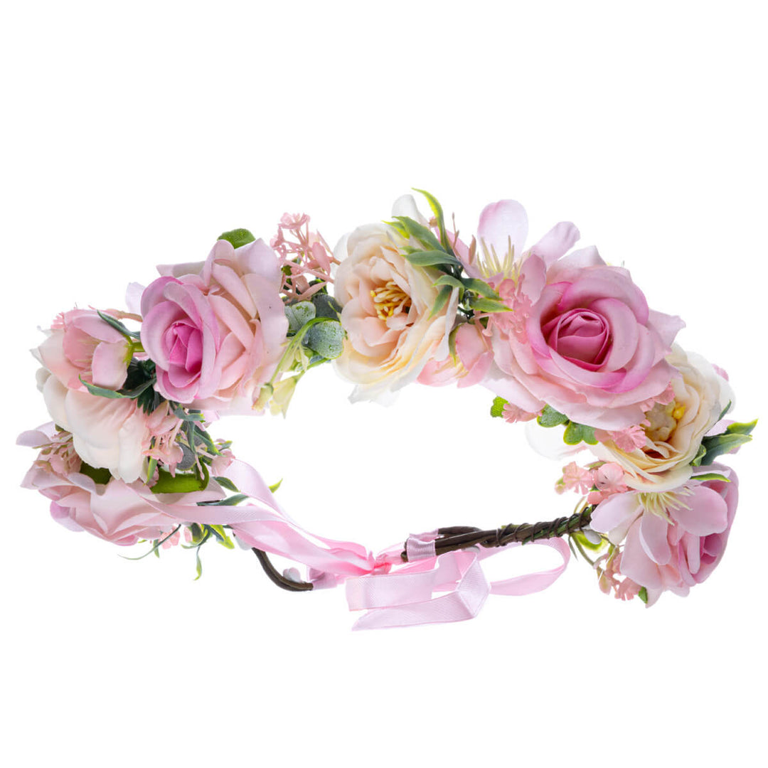 Flower Wreath with Big Roses
