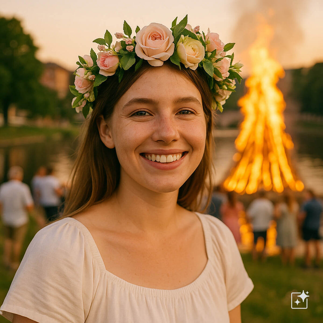 Vaaleat Ruusut Kukkaseppele