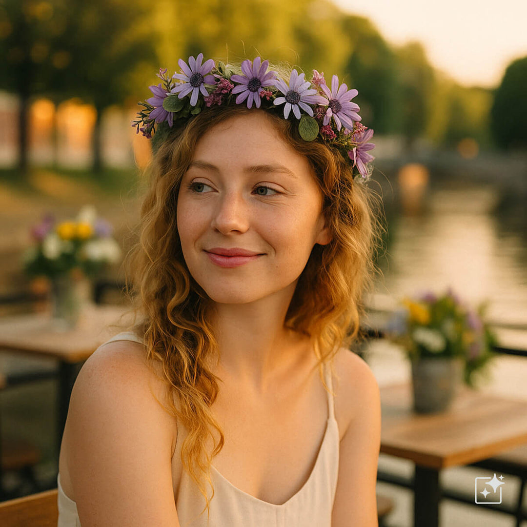Bountiful Flower Wreath from Kidney Blossoms