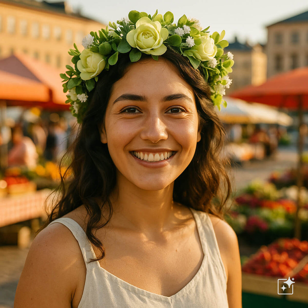 Kukkaseppele Hempeistä Ruusuista