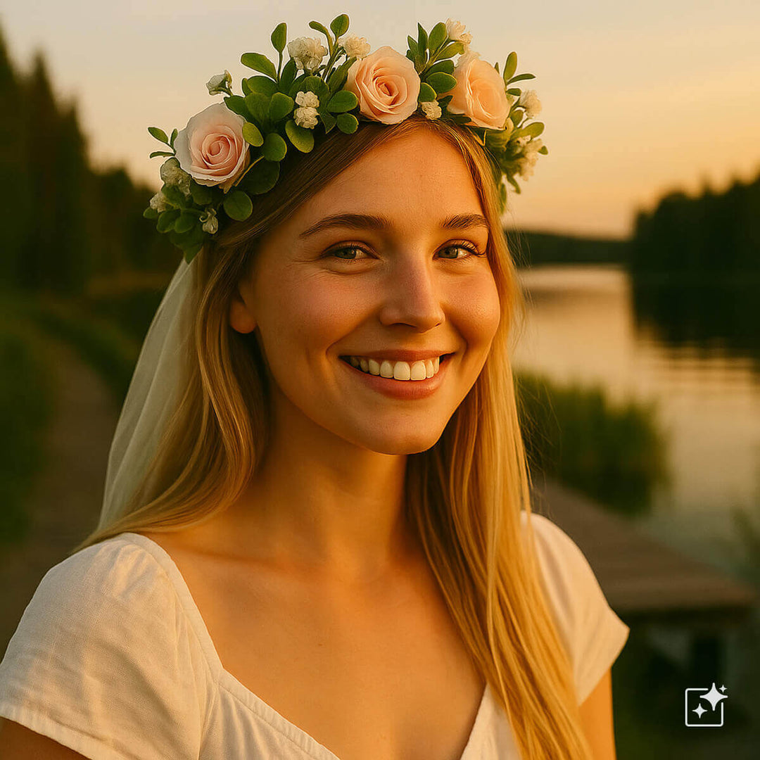 Kukkaseppele Hempeistä Ruusuista