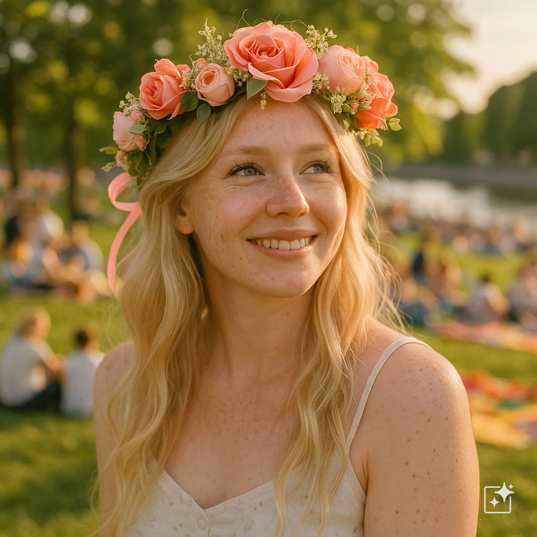 Bountiful Rose for the Flower Wreath