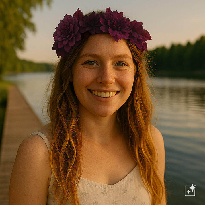 Färgglad blomleverans Krysantemum