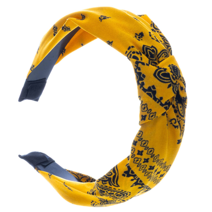 Bandana hairband with knot 2,9cm