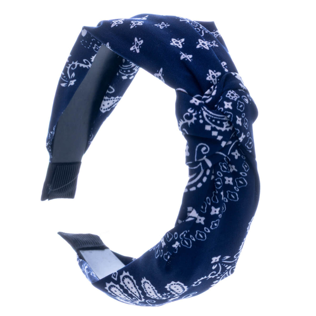 Bandana hairband with knot 2,9cm