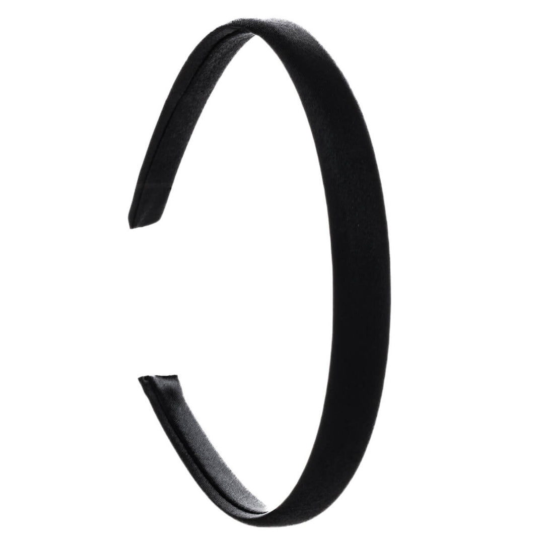 Smal hårband i satin, 1,5 cm