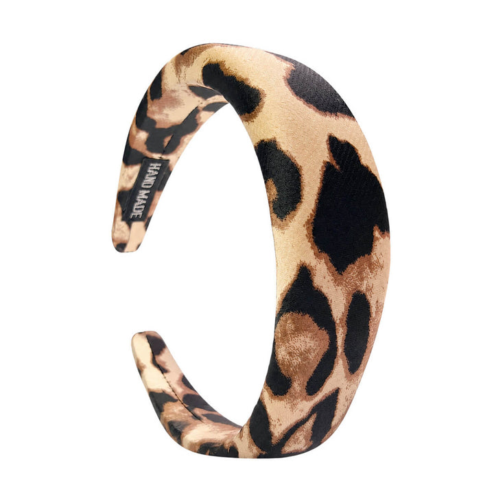Animal-print leopard hairband - soft style