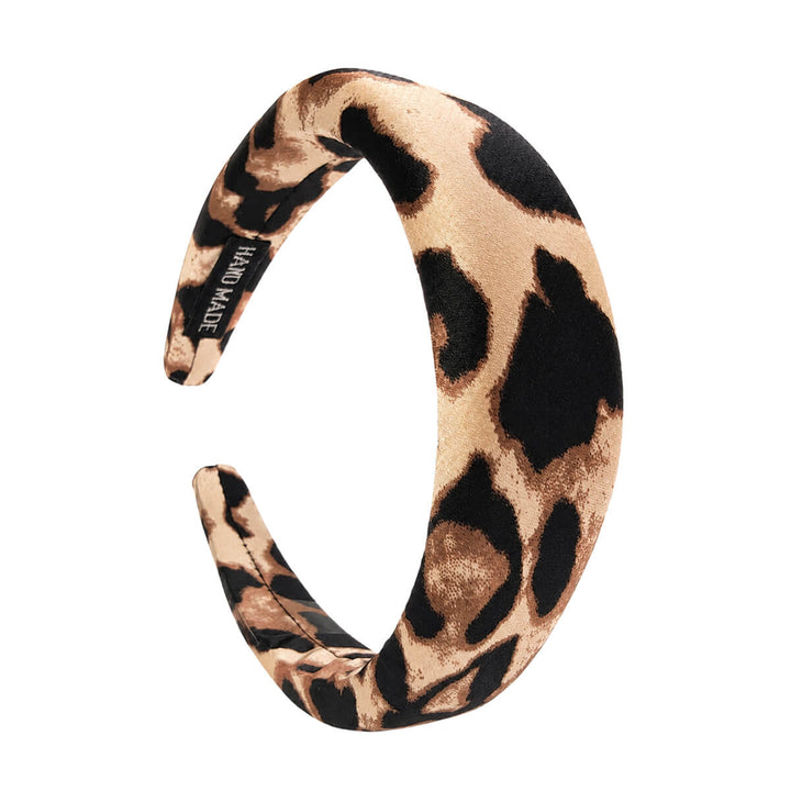 Animal-print leopard hairband - soft style