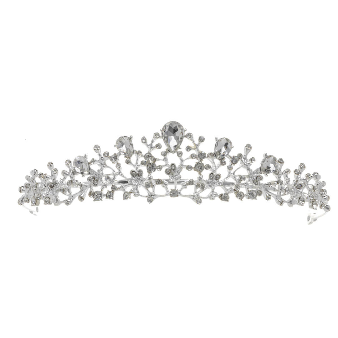 Flower garland tiara festive hairband