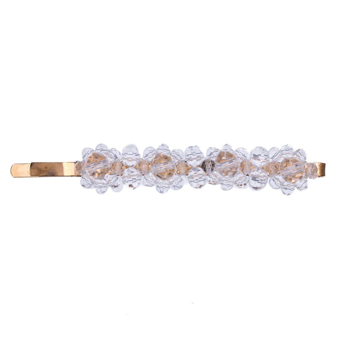 Glass bead decorative hairpin