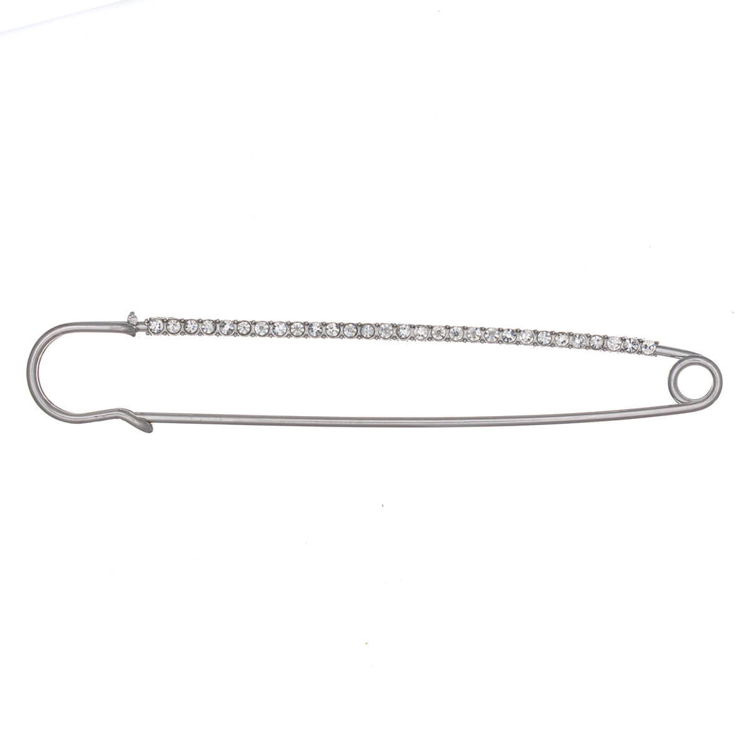 Bröstsmycke med strass och hake, 10 cm