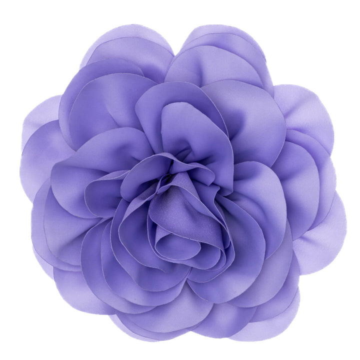 A spectacular big hair flower and Flower brooch 15cm