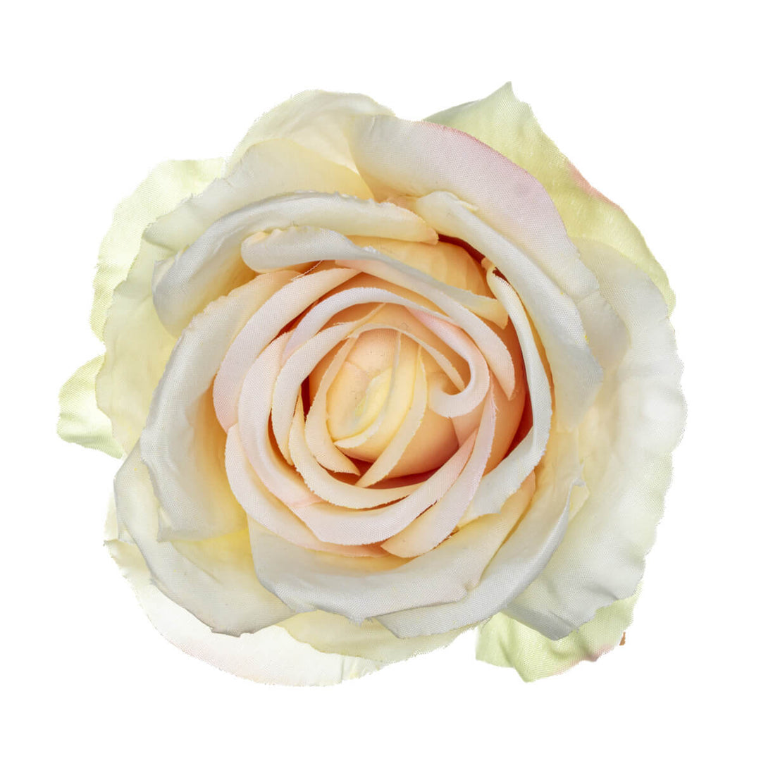 Rose of hair flower and Flower brooch 9cm