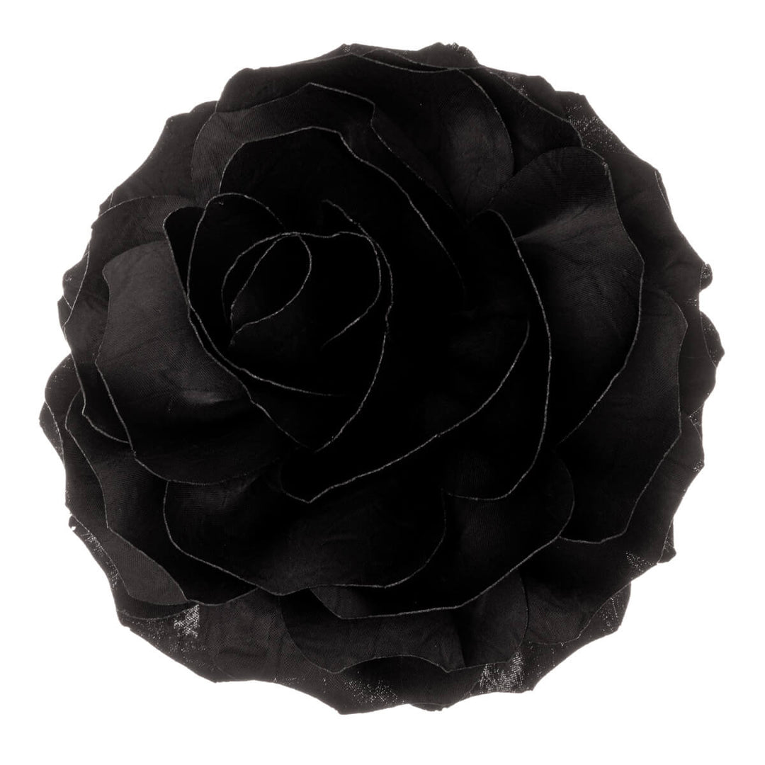 Puolikiiltävä iso hiuskukka ja pukukukka 15cm