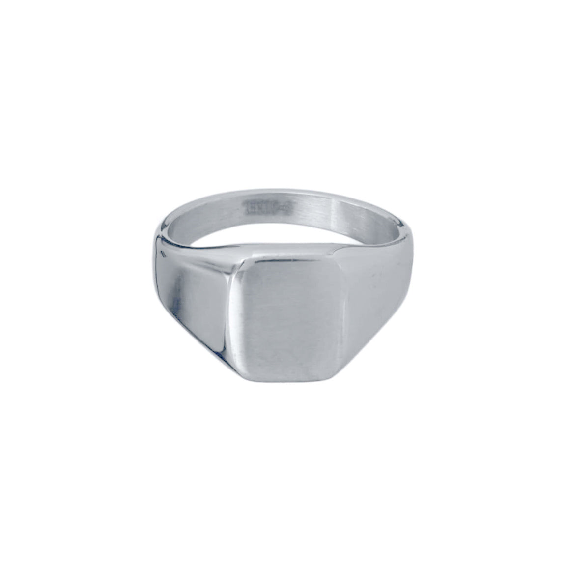 Steel wedding ring