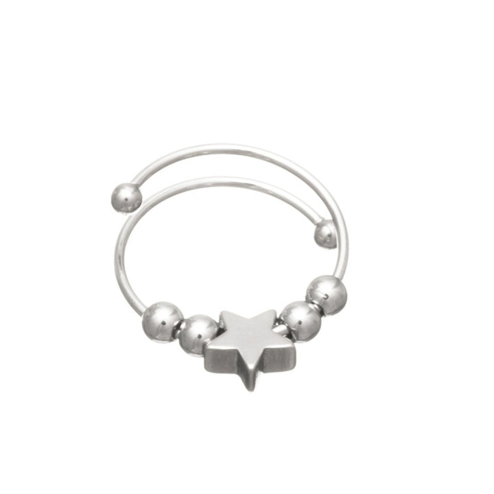 Rotating beads anti-stress ring star (Steel 316L)