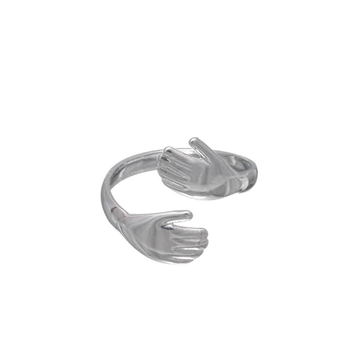 Justerbar, omfamnande ring – minimalistisk ring i stål